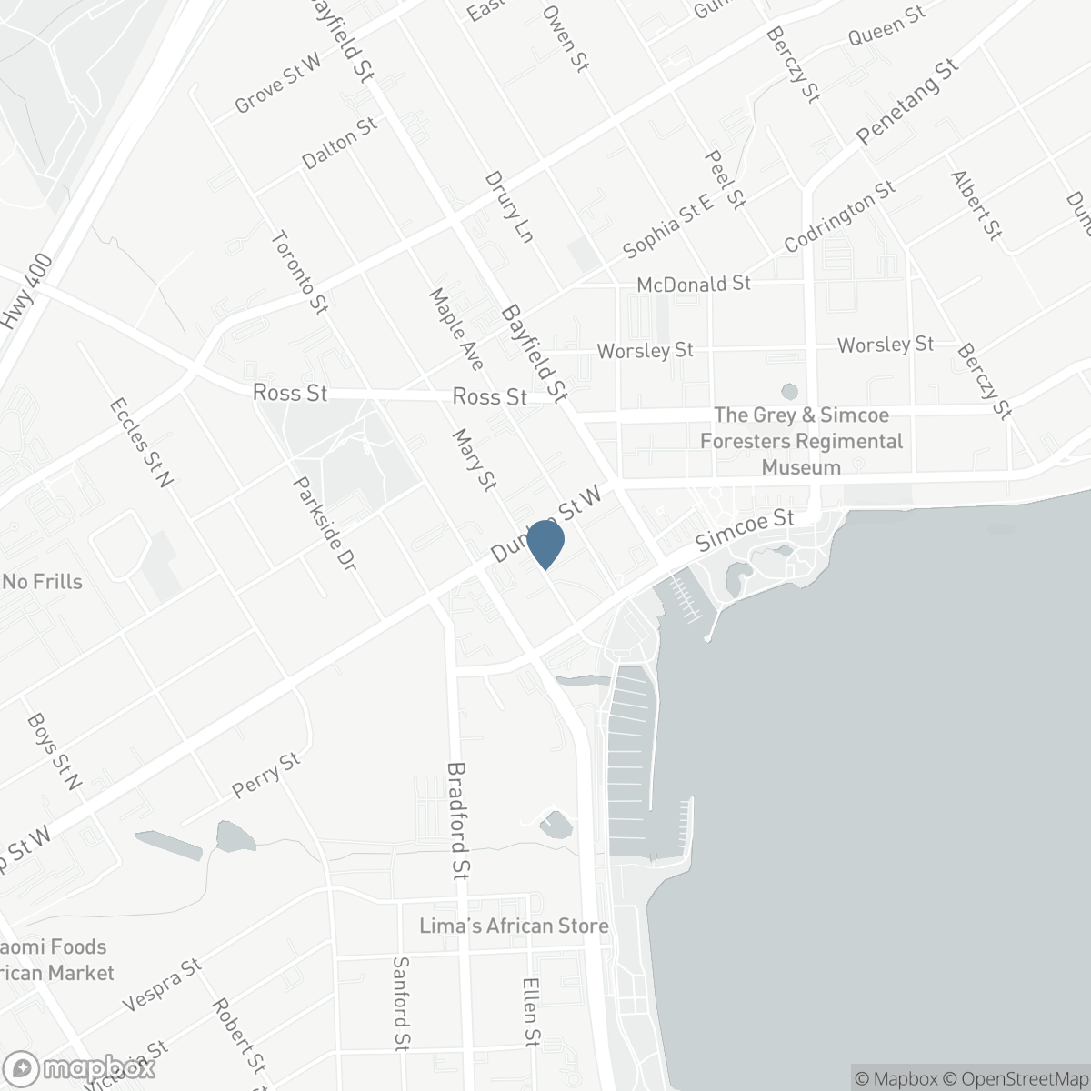 1706 - 39 MARY STREET, Barrie, Ontario L4N 1S9